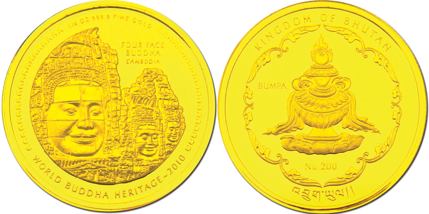 2010-WBH-Four-Face-Buddha-1-4oz-Gold