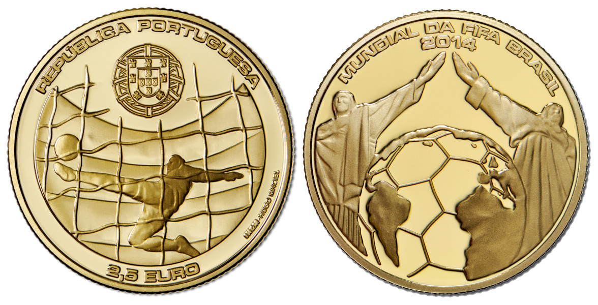 BRAZIL 5 COINS SET 2013-2014 UNC #1474