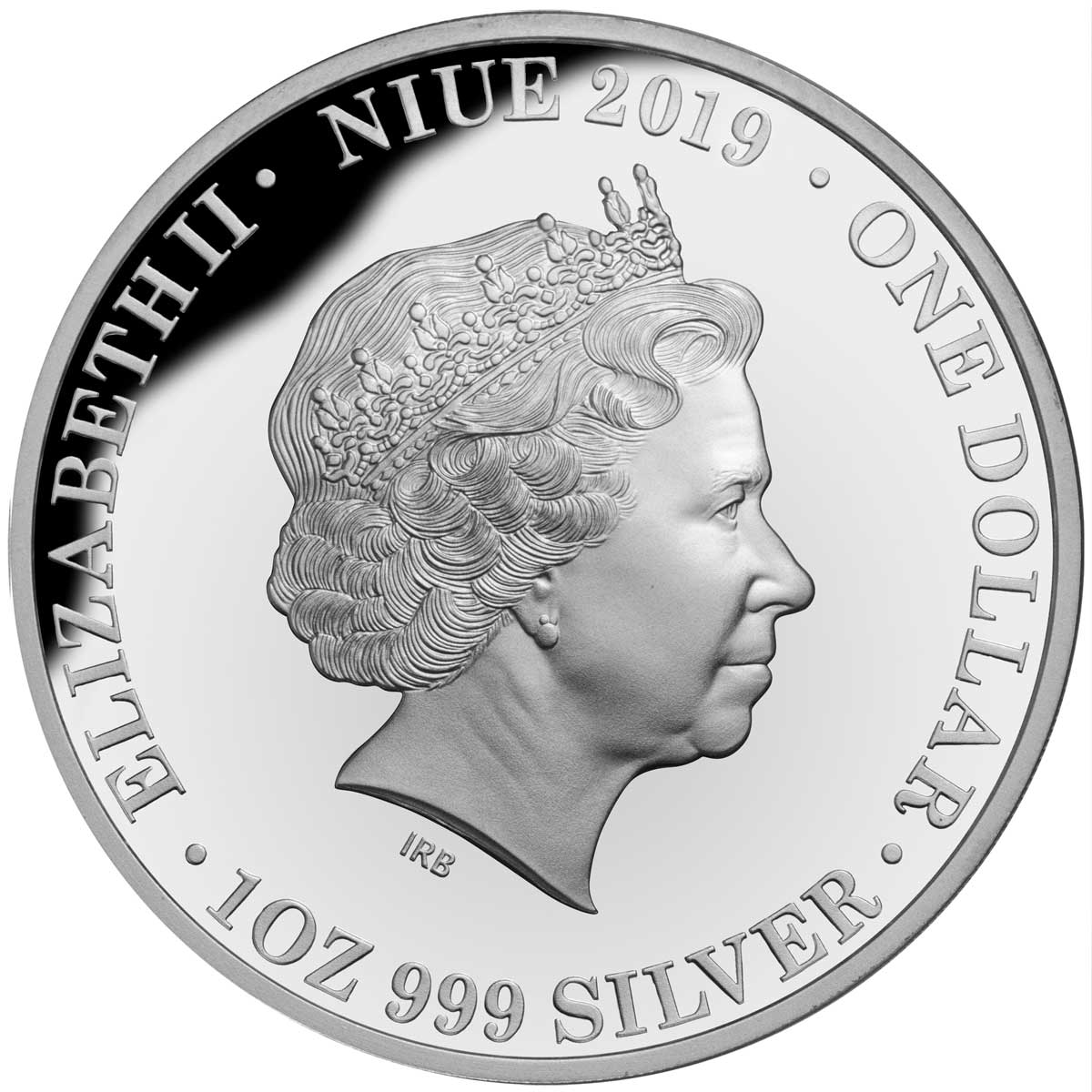 Niue 1 dollar 2014 Vietnam War  Australian involvement silver 15.5 gr 