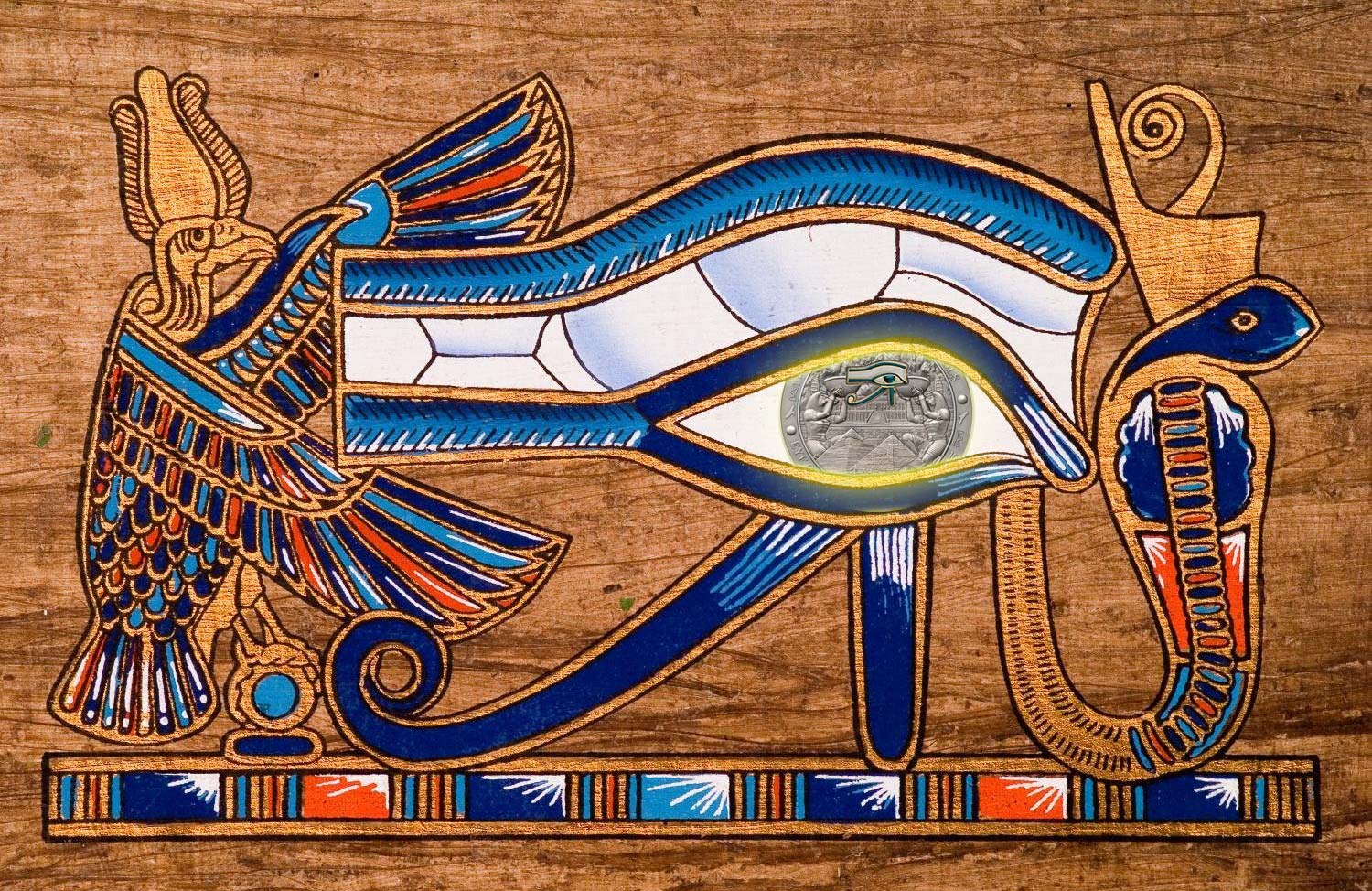 Egyptian Symbols: Eye of Horus maintains the high standard of last years Ankh coin