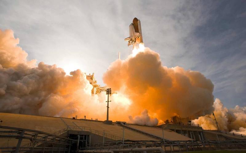 Space Shuttle Rudder Space Shuttle legacy showcased on Cook Islands coin with spaceborne ...