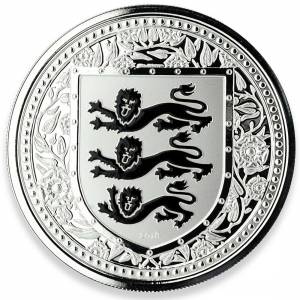 Royal Arms of England black