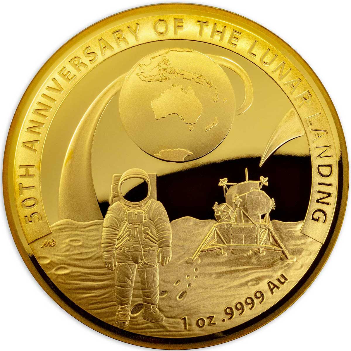 Details about   Moon Landing 50th Anniversary Prooflike Commemorative 