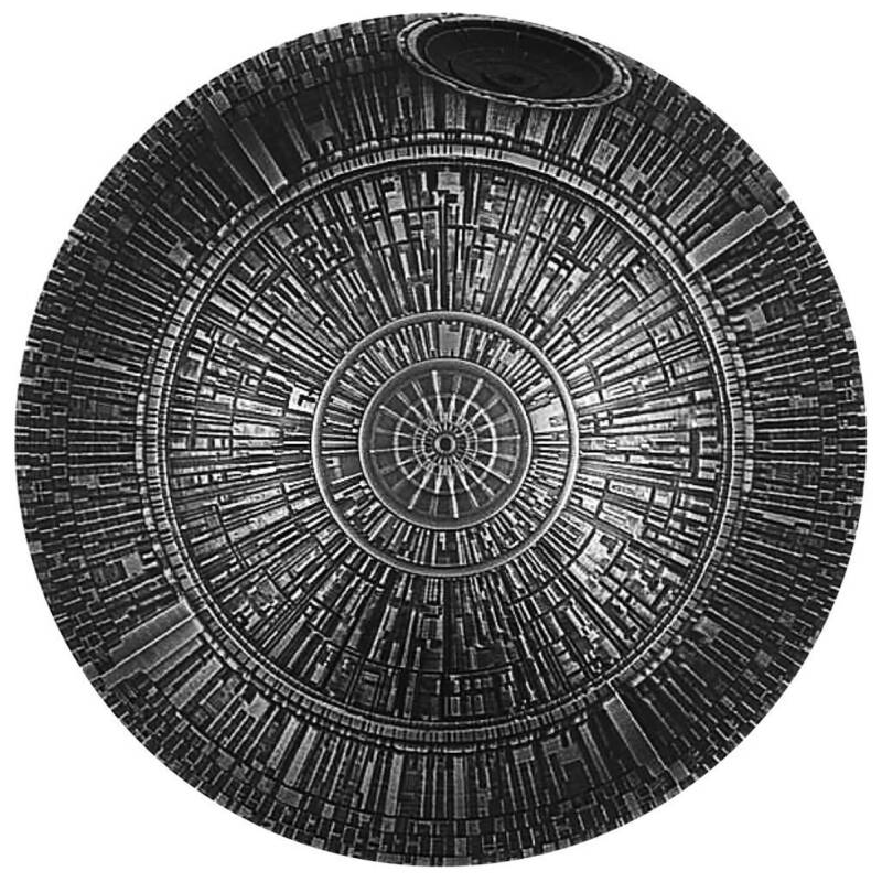 The Empire s Death Star Returns As A Huge Kilogram Dimensional Silver