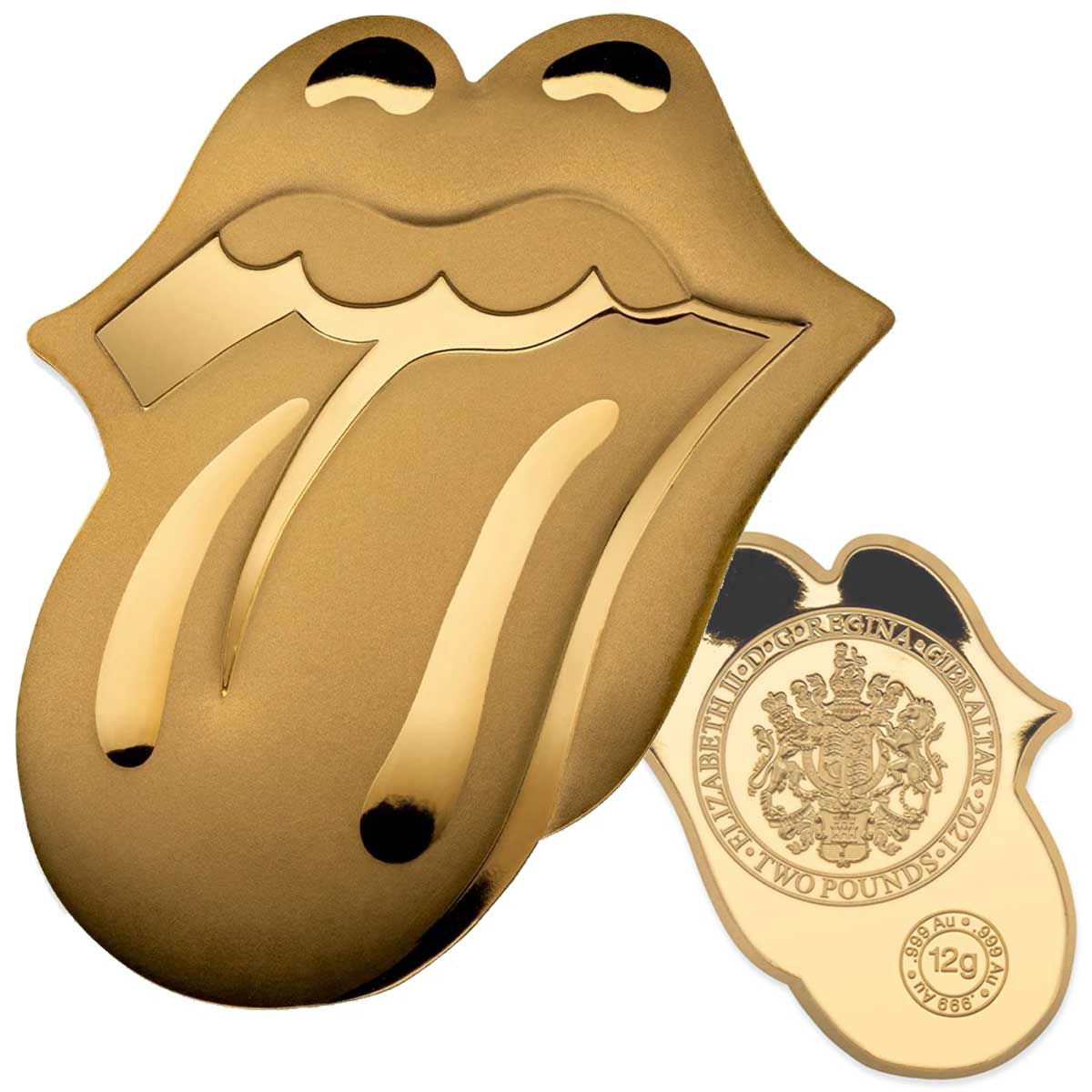 The Rolling Stones get their own coins including a coloured silver