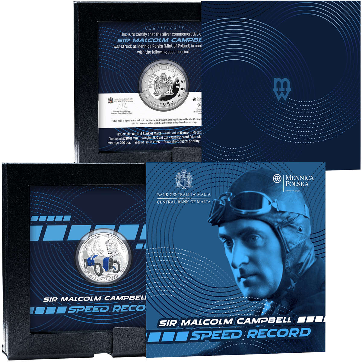 2026 MP Sir Malcolm Campbell BOX