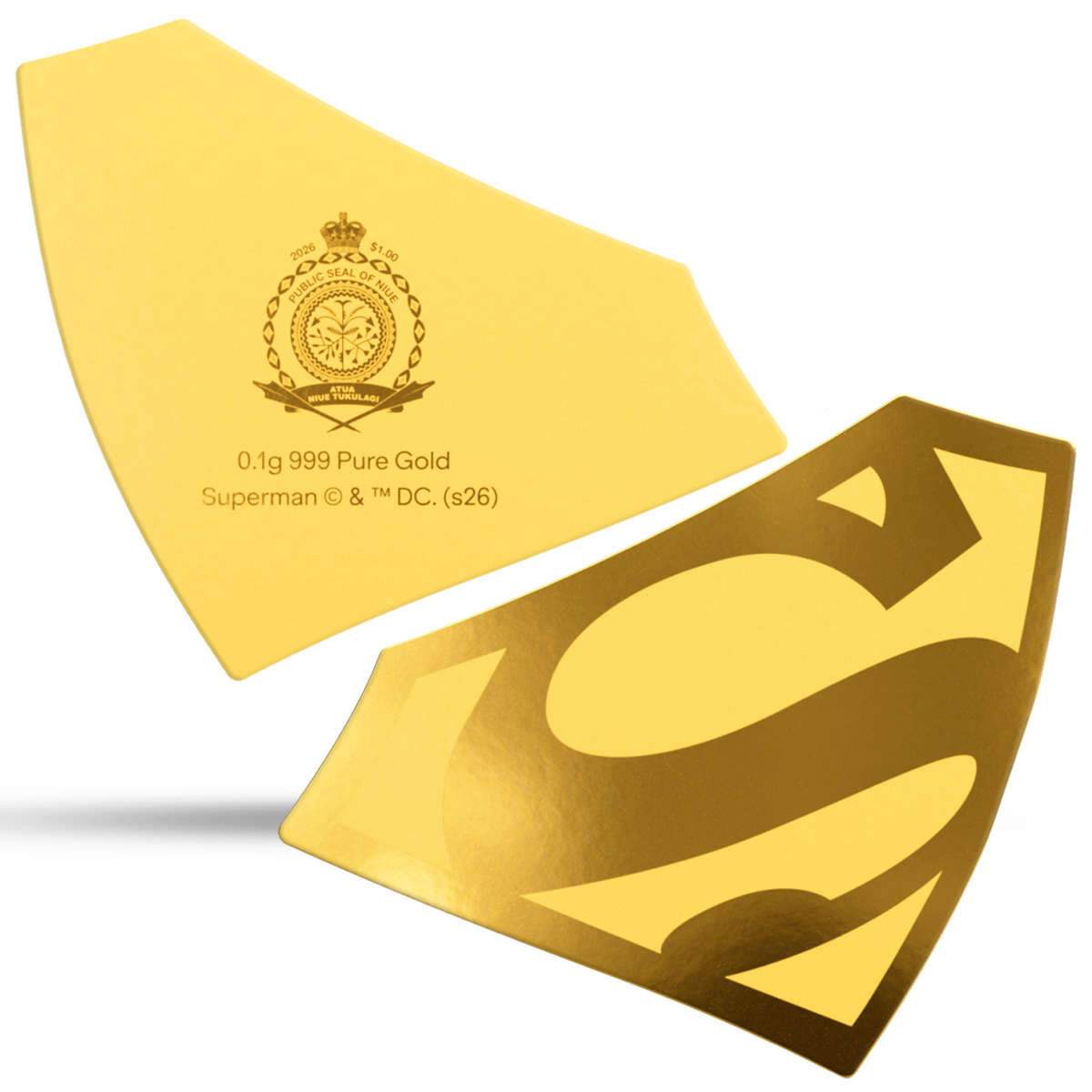2026 AGO Superman Shield minigold COIN