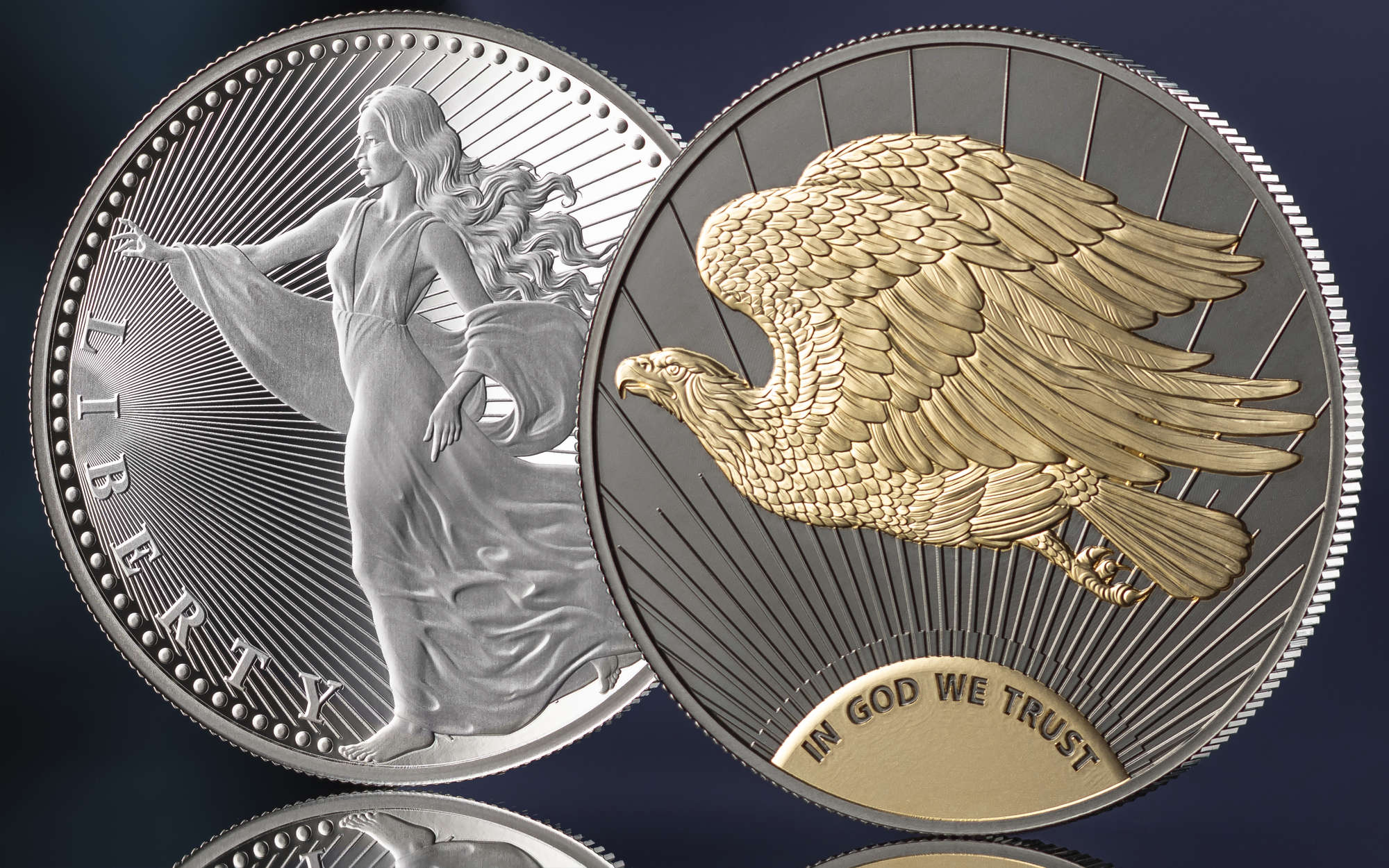 United Crypto States celebrates the US in its anniversary year with the help of a pair of American numismatic icons